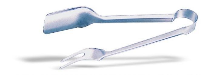 Pinza da servizio in acciaio inox L 240 mm