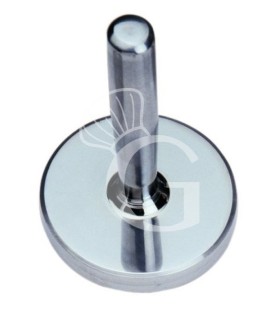 Batticarne in acciaio inox diametro 80 mm e peso 0,8 Kg