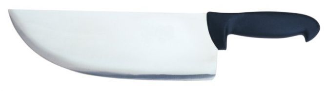 Coltello colpo in acciaio inox lama L 280 mm