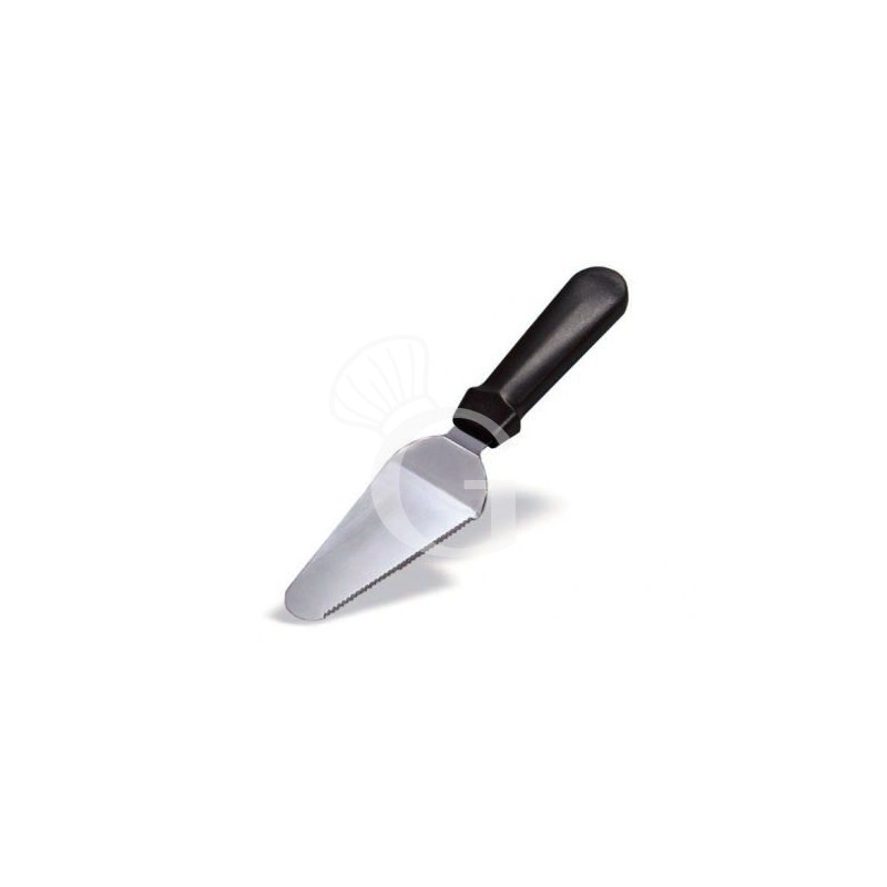 Spatola triangolare acciaio inox con lama L 300 mm Spatola triangolare acciaio inox con lama L 300 mm