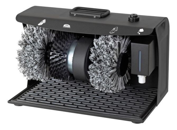 Lucida scarpe elettrico Monofase L 400 mm x P 240 mm x H 260 mm 120 W
