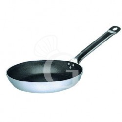Padella in alluminio, antiaderente, manico in inox, diametro 26 cm, altezza 5 cm, spessore 4 mm