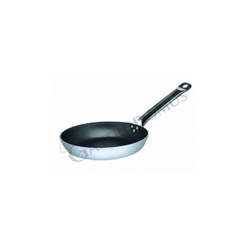 Padella in alluminio, antiaderente, manico in inox, diametro 32 cm, altezza 5,5 cm, spessore 4 mm Padella in alluminio, antiaderente, manico in inox, diametro 32 cm, altezza 5,5 cm, spessore 4 mm