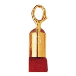 Puntale dorato per cordoni