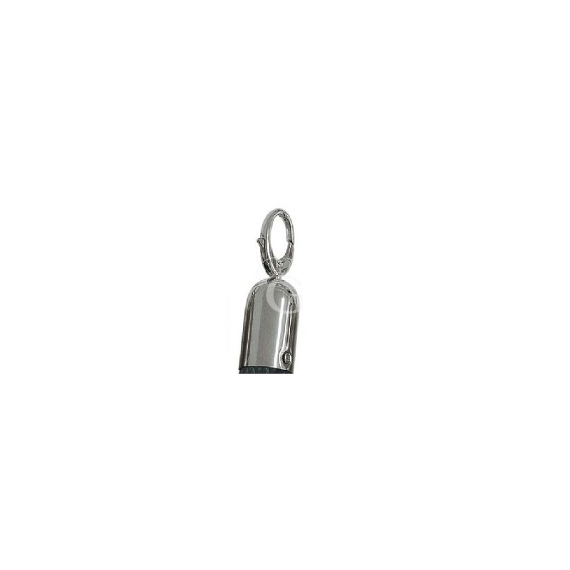 Puntale in inox lucido per cordoni Puntale in inox lucido per cordoni