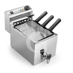 Cuocipasta elettrico da banco - 1 vasca - capacità 8 LT
