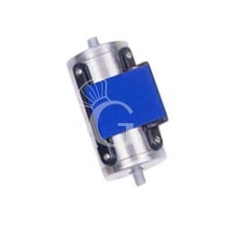 Puntale inox lucido con nastro blu