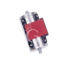 Puntale inox lucido con nastro rosso