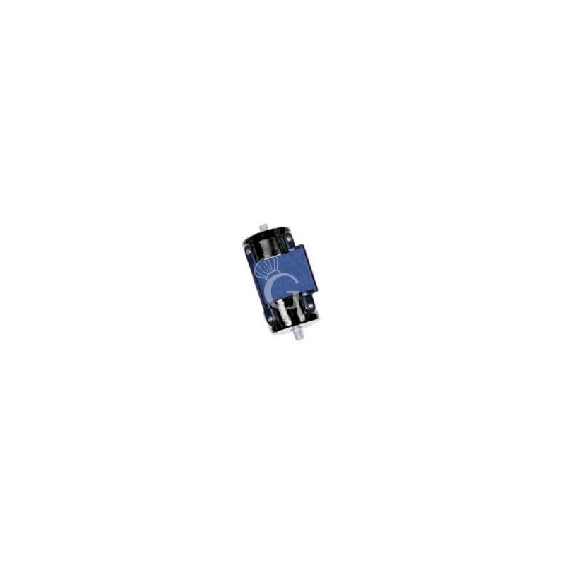 Puntale nero con nastro blu Puntale nero con nastro blu
