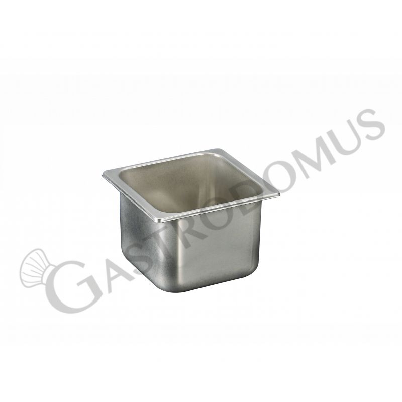 Bacinella gelateria in inox - capacità 2,5 litri Bacinella gelateria in inox - capacità 2,5 litri