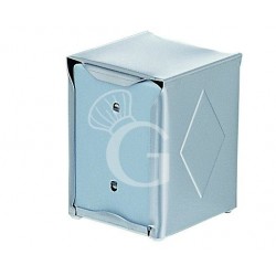 Porta tovaglioli in inox - L 980 mm x P 100 mm x H 130 mm