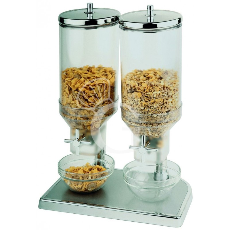 Dispenser cereali a mulino doppio - L 220 mm x P 350 mm x H 520 mm Dispenser cereali a mulino doppio - L 220 mm x P 350 mm x H 520 mm
