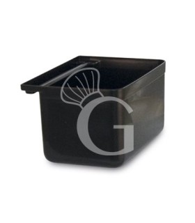 Bacinella portarifiuti in PVC, L 350 mm x P 190 mm x H 180 mm