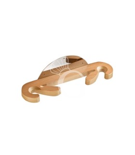 Supporto universale a parete in legno 3 posti L 480 mm x P 110 mm x H 120 mm