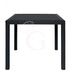 Tavolo da esterno in alluminio rivestito in polietilene