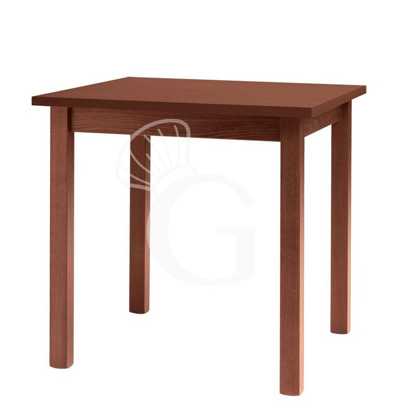 Tavolo da interno in legno con gambe curve Tavolo da interno in legno con gambe curve