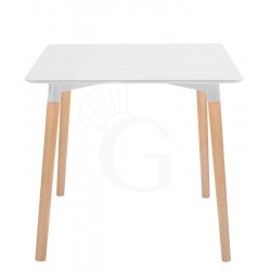 Tavolo da interno in metallo verniciato L 80 cm