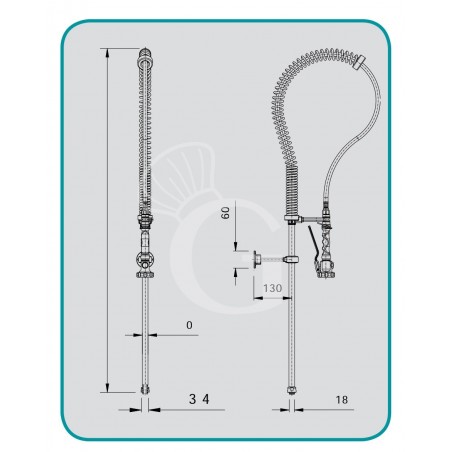 Rubinetto miscelatore monoforo Rubinetto miscelatore monoforo