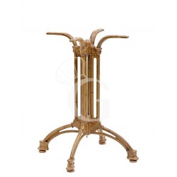 Base in alluminio verniciato bambù altezza 71 cm