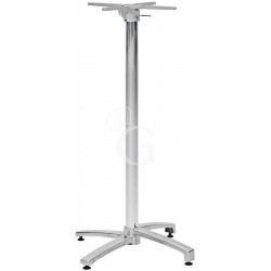 Base doppia in alluminio verniciato altezza 70 cm