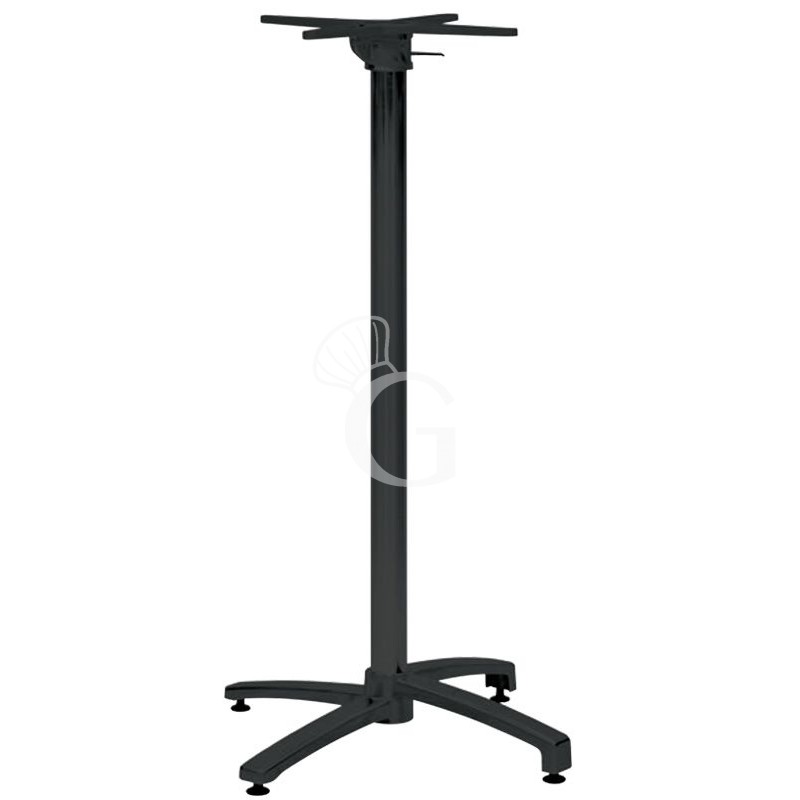 Base doppia in alluminio verniciato altezza 70 cm Base doppia in alluminio verniciato altezza 70 cm