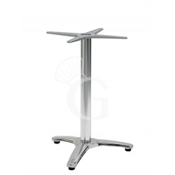 Base in alluminio accatastabile 4 gambe, altezza 72 cm