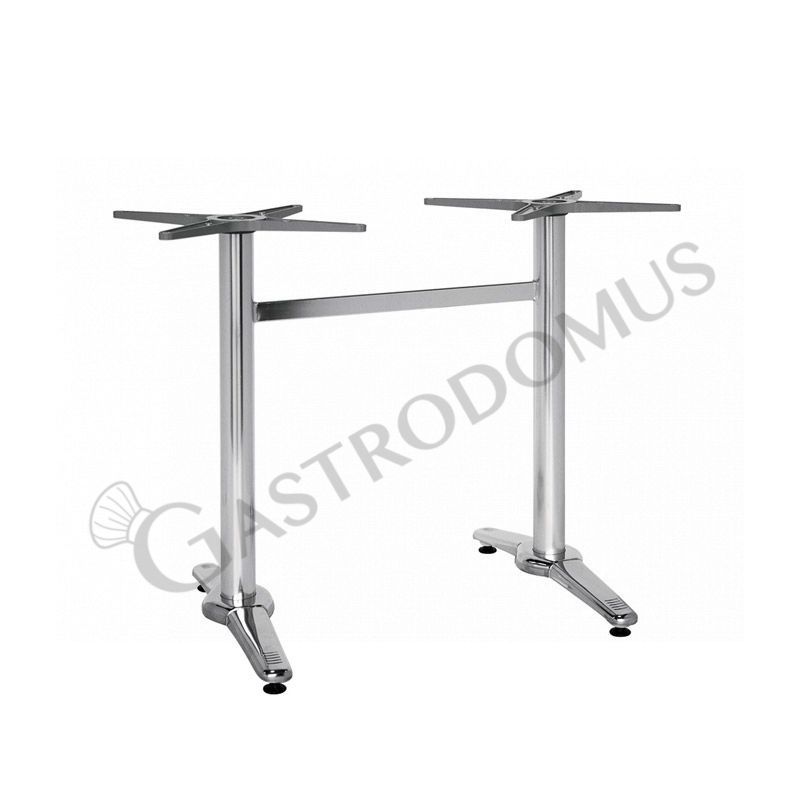 Base in alluminio, acciaio e ghisa - altezza 71 cm Base in alluminio, acciaio e ghisa - altezza 71 cm