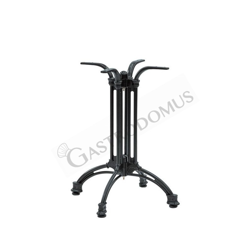 Base in alluminio verniciato 4 gambe, altezza 700 mm Base in alluminio verniciato 4 gambe, altezza 700 mm