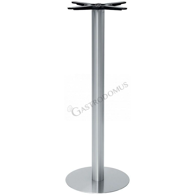 Base in acciaio cromato altezza 110 cm Base in acciaio cromato altezza 110 cm