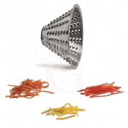 Cono inox per tagliamozzarella con foro 4 mm