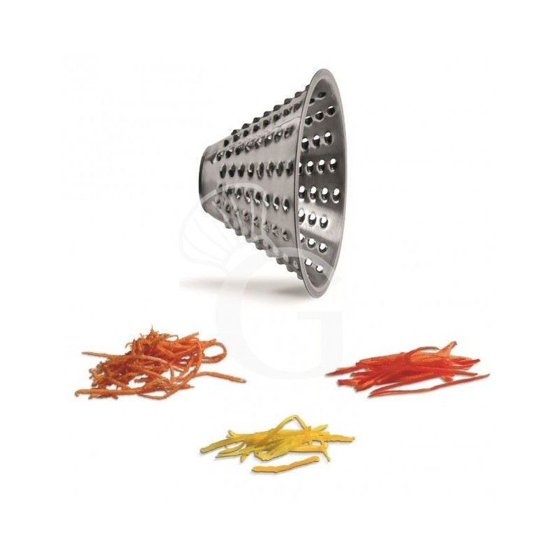Cono inox per tagliamozzarella con foro 4 mm
