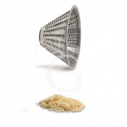 Cono inox per tagliamozzarella con foro 2.5 mm