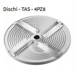 Disco 4 lame ondulate 8 mm - tagliamozzarella