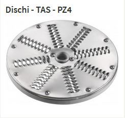 Disco per sfilacciare diametro 4 mm - tagliamozzarella