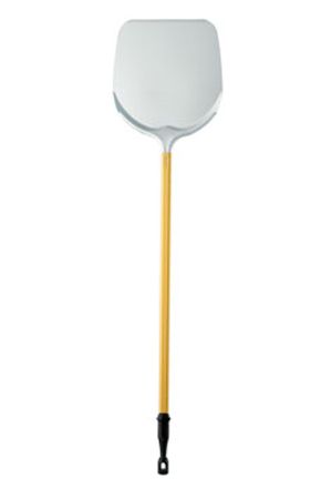 Pala per infornare "Mastropizza" in alluminio - diametro 40 cm - altezza 135 cm