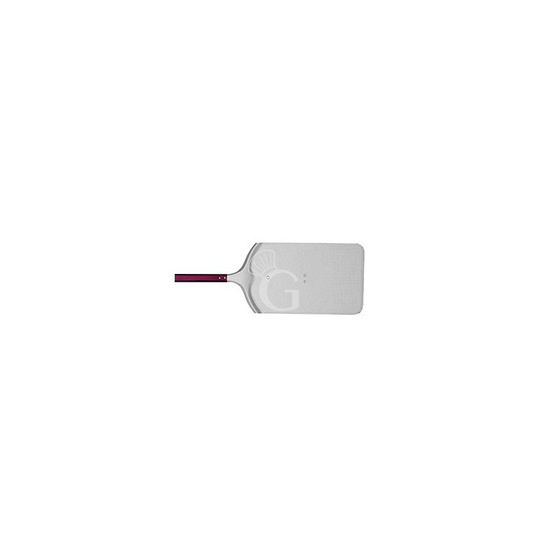 Pala per infornare "Export" in alluminio - 22x24 cm - altezza 135 cm