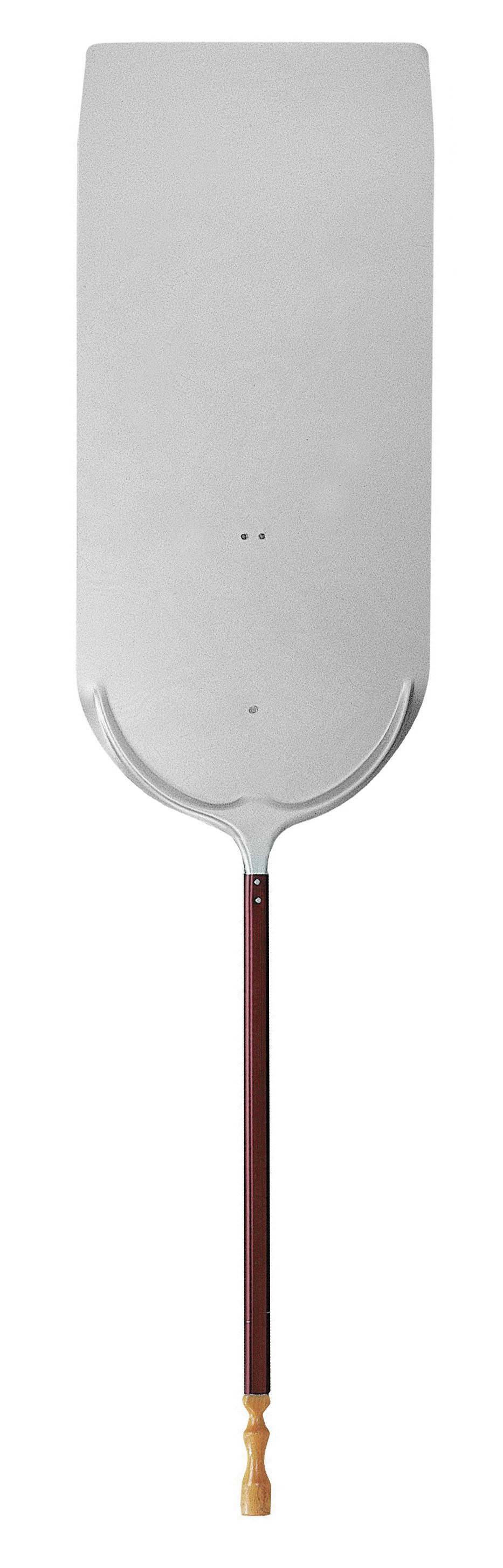 Pala per pizza al metro in alluminio 400 mm x 800 mm H 1700 mm
