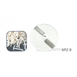 Disco tagliamozzarella a sfilacci 8 mm