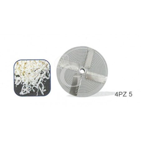 Disco tagliamozzarella a sfilacci 5 mm Disco tagliamozzarella a sfilacci 5 mm