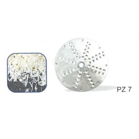 Disco tagliamozzarella a sfilacci 7 mm Disco tagliamozzarella a sfilacci 7 mm