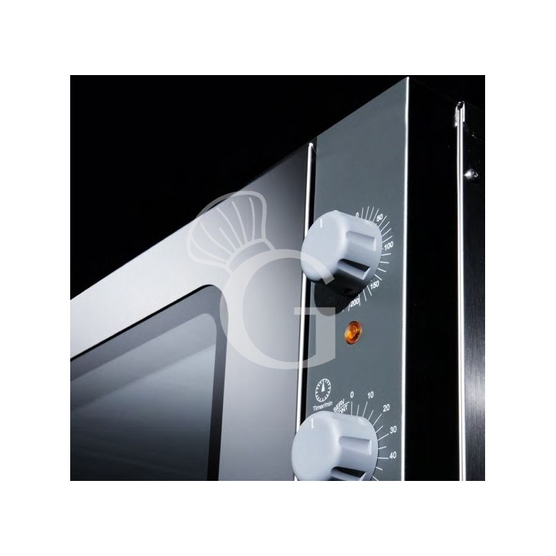 Forno elettrico meccanico a convezione per gastronomia - umidificatore - monofase - per 4 teglie GN 1/1 530 x 325 mm