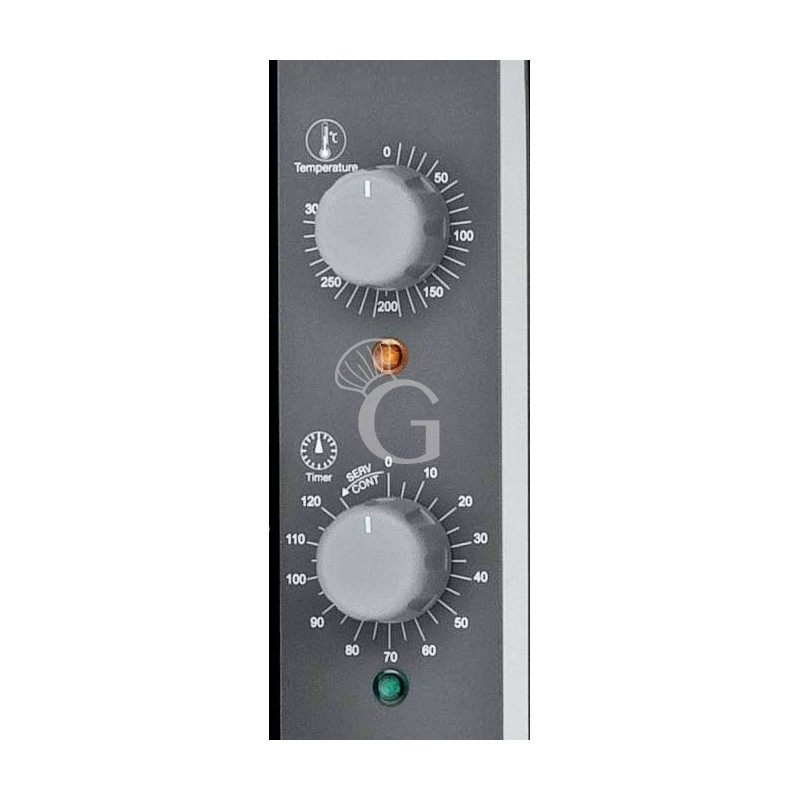 Forno elettrico meccanico a convezione per gastronomia - umidificatore - monofase - per 4 teglie GN 1/1 530 x 325 mm