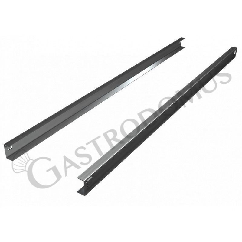 Coppia guide per teglia di dimensioni 600 mm x 400 mm Coppia guide per teglia di dimensioni 600 mm x 400 mm