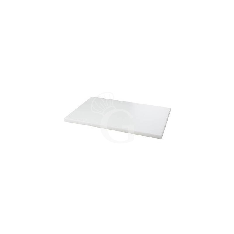 Tagliere in polietilene bianco L 500 mm x P 300 mm x H 20 mm