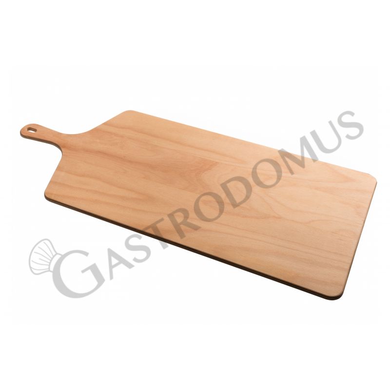 Tagliere rettangolare in legno di dimensioni L 400 mm x P 600 mm x H 7 mm -  mod. 438/40