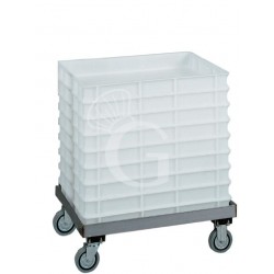 Carrello portacestelli lavastoviglie senza manico per pizza