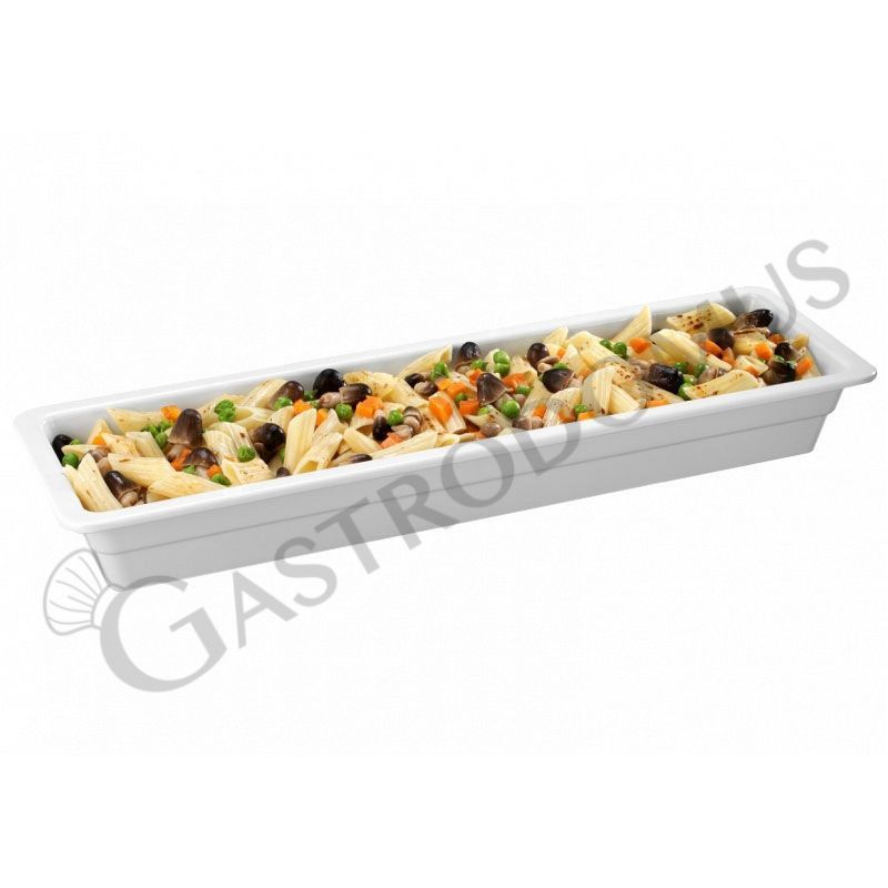 Bacinella in melamina Gastronorm GN2/4 L 530 mm x P 162 mm x H 20 mm Bacinella in melamina Gastronorm GN2/4 L 530 mm x P 162 mm x H 20 mm