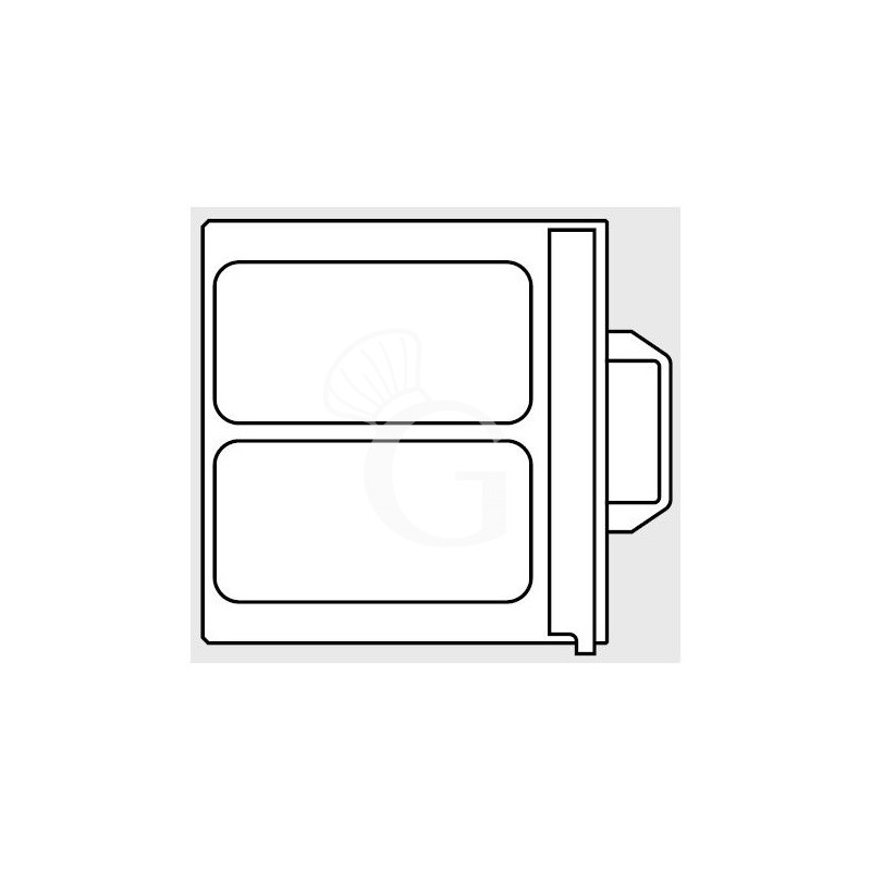 Stampo per termosigillatrice - 2 impronte dimensioni 180 mm x 280 mm Stampo per termosigillatrice - 2 impronte dimensioni 180 mm x 280 mm