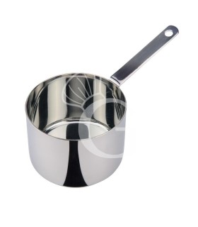 Mini padella alta in acciaio inox diametro 70 mm x H 35 mm