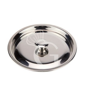 Mini coperchio in acciaio inox diametro 120 mm